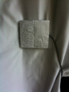 Curtain tie back patchwork